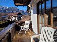 Gepflegte 3-Zimmer-Whg. mit 2 Balkonen, EBK und TG-Stellplatz - Garmisch-Partenkirchen