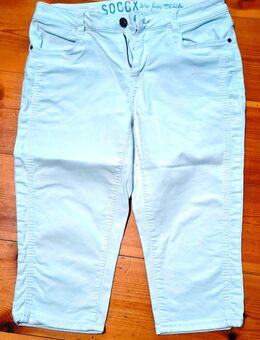 W31 ( Gr. M / L 40 / 42 ) Soccx Caprihose Topzustand weiß - Berlin
