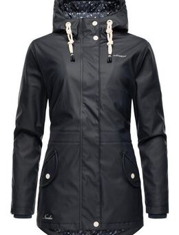 Navahoo Regenjacke Oceans Heart stylischer wasserdichter Regenmantel mit Kapuze