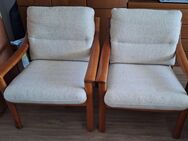 Vintage*3 Kirschbaum Massivholz Sessel Wilhelm Knoll 80er-Jahre** - Garbsen