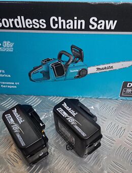 Makita Akku Kettensäge DUC353 + Original 2 Stück Akkus 1860B - neu unbenutzt - - Erfurt