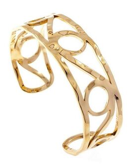 JOBO Armspange, aus Edelstahl goldfarben beschichtet