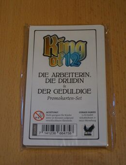 Brettspiel: King of 12 - "Arbeiterin, Druidin & Geduldige" Promo - Obermichelbach