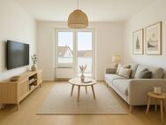 Erstbezug nach hochwertiger Sanierung - stilvolle 2-Zimmer-Wohnung mit Balkon in der Oststadt von Hildesheim - Hildesheim