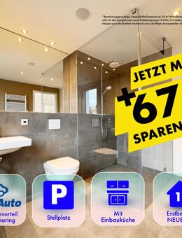 *** 2 Zimmer * DG * Stellplatz * NEUBAU am SEE + Wärmepumpe * 05/2026 *** - Markkleeberg