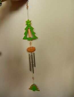 Windspiel weihnachtliche Deko Glitzer Geläut Tannenbaum - Chemnitz