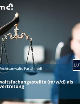 Rechtsanwaltsfachangestellte (m/w/d) als Elternzeitvertretung - Hamburg