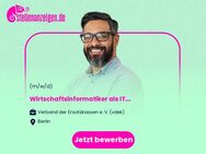 Wirtschaftsinformatiker als IT-Produktmanager / IT-Systemanalytiker (m/w/d) - Berlin