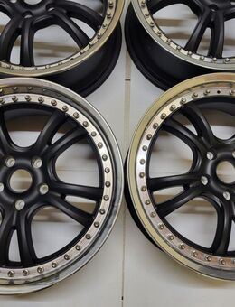 4x Brock B16 Schwarz Felgen 8x18 5x114 ET40 ML 67,1 2tlg. 18" Alufelgen 18 Zoll - Euskirchen Zentrum