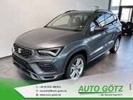 Seat Ateca, FR VZE Digi elektr Heckkl BlindSpot vo hi LichtAssist SpurAssist Connect Sunset 4xEFH Ladeboden beheiz Frontscheibe Armlehne Metallic, Jahr 2022 - Beilngries