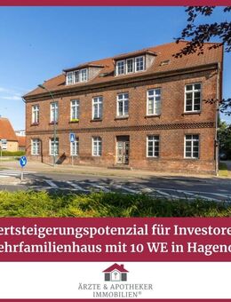 Wertsteigerungspotenzial für Investoren! Mehrfamilienhaus mit 10 WE in Hagenow - Hagenow