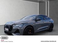 Audi e-tron, 50 Sportback qu S line Opt Schwarz, Jahr 2022 - Berlin