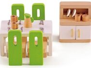 Hape Puppenhausmöbel Esszimmer (Set, 23tlg)