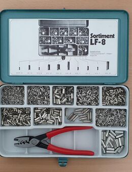 Aderendhülsensortiment im Metallkasten inkl. Crimpzange - Düsseldorf