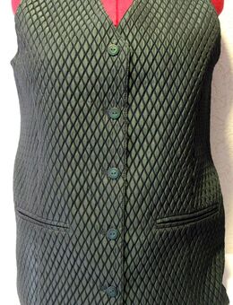 Elegante gesteppte Weste Gr. 40 dunkelgrün mit Rautenstruktur - Coordinates - NEU - Biebesheim (Rhein)