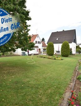 DIETZ: Einfamilienhaus mit Garage, großem Garten in einer ruhigen Randlage! Wohnhausanbau möglich! - Babenhausen (Hessen)