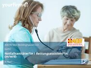 Notfallsanitäter*in / Rettungsassistent*in (m/w/d) - Marl (Nordrhein-Westfalen)