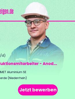 Produktionsmitarbeiter (m/w/d) - Anodenfabrik-Rohanode - Voerde (Niederrhein)