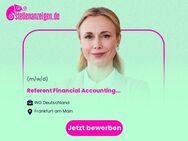 Referent Financial Accounting (w/m/d) - Frankfurt (Main)