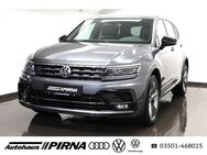 VW Tiguan, 2.0 TDI Allspace Highline R-Line, Jahr 2018 - Pirna