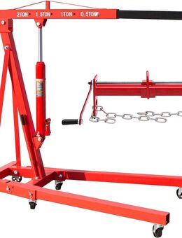 2000 KG Werkstattkran Kran Motorheber klappbar 2 t + Balancierer Motorheber Neu - Weinheim Zentrum