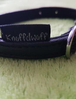 Lederhalsband Knuffelwuff für kleinen Hund. - Kassel Brasselsberg