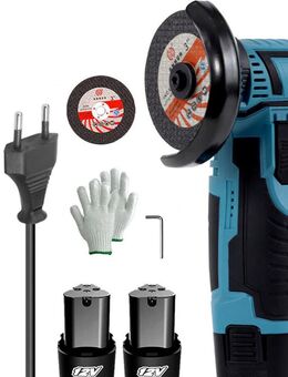 Multi- Werkzeug Akku Mini Winkelschleifer Schneider Bürstenloser Motor Set mit Akku - Wuppertal