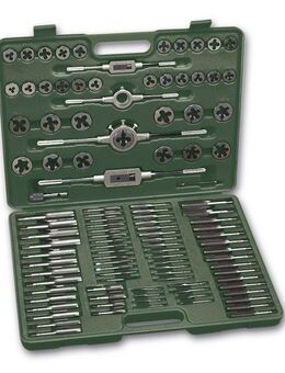 Brüder Mannesmann Werkzeuge Gewindeschneider (110-tlg), Set, 110-tlg.