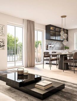 Wunderschöne 3-Zimmer-Wohnung mit Balkon und Dachterrasse - München