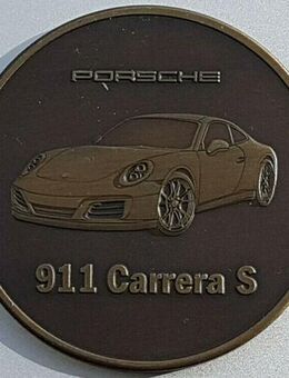 PORSCHE 911 Carrera S Kalendermünze 2016 in Top Zustand - Zwickau