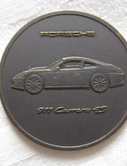 PORSCHE 911 Carrera 4S Kalendermünze 2013 in Top Zustand - Zwickau