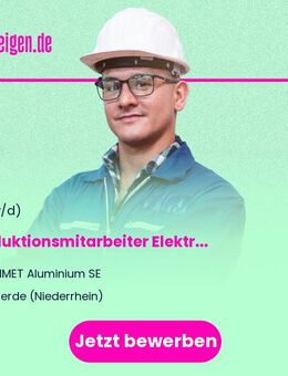 Produktionsmitarbeiter (m/w/d) Elektrolyse-Ofenbetrieb - Voerde (Niederrhein)