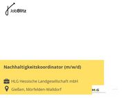 Nachhaltigkeitskoordinator (m/w/d) - Gießen