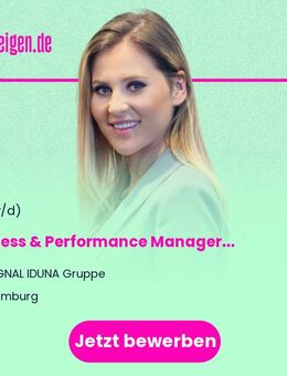 Process & Performance Manager (m/w/d) - Hamburg