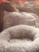 TIER PLÜSCH DONUT 70 CM *GRAU & BRAUN *NEU* ODER KUSCHELKISSEN in 63762