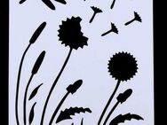 Motivschablone Pusteblume, ca. 20,7 x 30,7 cm - Bötzingen