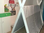 Tipi Kinderbett 90x200cm inkl. Vorhang&Lattenrost - Potsdam