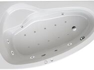 OTTOFOND Whirlpool-Badewanne Loredana, (Komplett-Set), Typ Premium, chrom