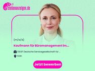 Kaufmann für Büromanagement im Bereich Finanz- und Rechnungswesen (m/w/d) - Köln