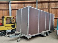 Kastenanhänger für 12 Palettenstellplätze - Olbernhau