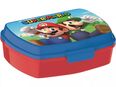 Super Mario Brotdose Lunchbox (blau, rot) - 17 x 13 x 5,5 cm - 4€* in 36323