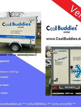 Kühlanhänger zur Miete - Perfekt für Events, Catering, und Feste - Leverkusen
