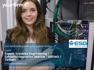 Expert Systems Engineering / Systemintegration Marine - Vollzeit / Teilzeit - Fürstenfeldbruck