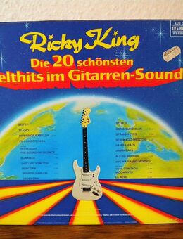 Ricky King-Die 20 schönsten Welthits im Gitarren-Sound-Vinyl-LP,1978 - Linnich