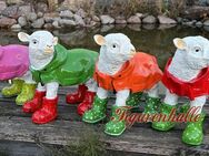 Lamm Schaf Figur Stiefel Regen Mantel Figur Deko Friesennerz Friesisch Maritim - Enger (Widukindstadt)