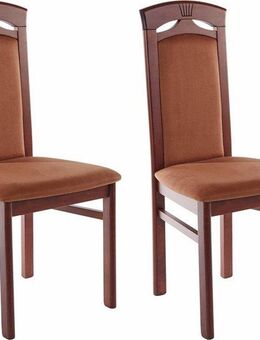 Home affaire Esszimmerstuhl Anthony (Set, 2 St), Holzstuhl mit dekorativen Fräsungen