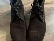 Halbschuhe Business Boots TOMMY HILFIGER braun Gr. 44 / Neuwertig - Rüsselsheim Zentrum