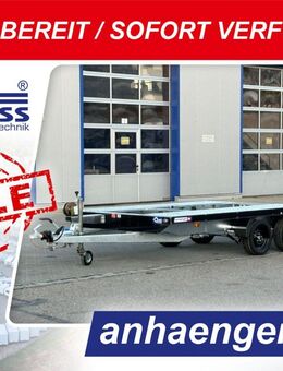 Blyss Fahrzeugtransporter 450x210cm 2700kg (Premium mit Alufelgen und Automatikstützrad + 600€ ) - Dorsten
