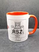 Tasse RSZ Realschule Zollverein VIP Becher Kaffee Tee Kakao 10cm hoch 8cm breit in 45259