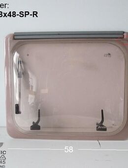 Dethleffs Wohnwagen Fenster ca 58 x 48 V-X/B Polyplastic Roxite P - Schotten Zentrum